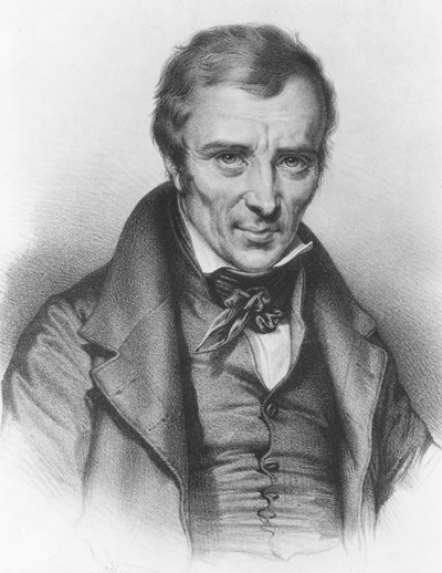 Hugues-Félicité Robert de Lamennais by French School